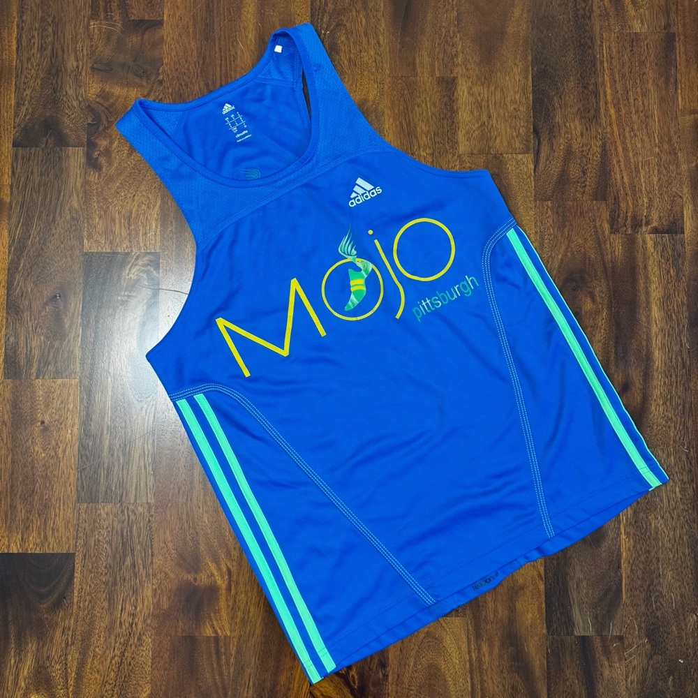 RARE: Blue Adidas Mojo Running Singlet